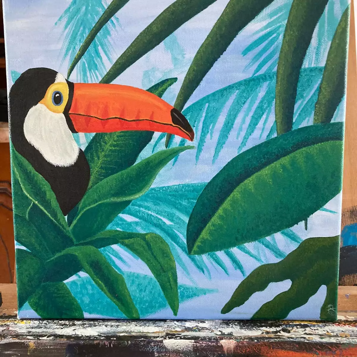 Toucan dans la forêt