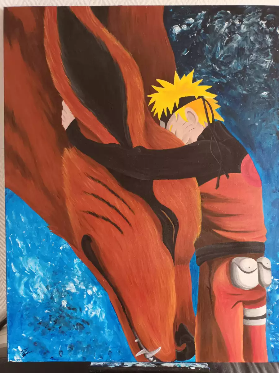 Naruto et kurama